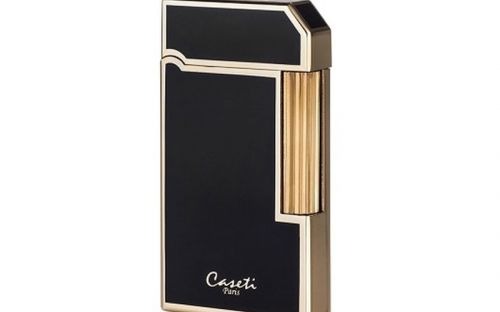 Caseti Rom szivaröngyújtó - fekete/arany
