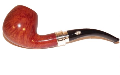 Brebbia pipa Sterling Ambra 834 Bent Apple