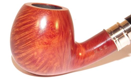 Brebbia pipa Sterling Ambra 834 Bent Apple