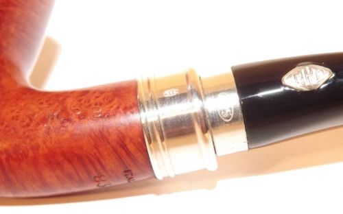 Brebbia pipa Sterling Ambra 835 Bent Brandy