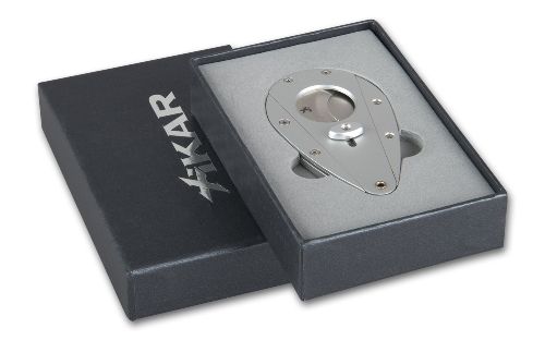 Xikar Xi 1 szivarvágó - ezüst (20mm)