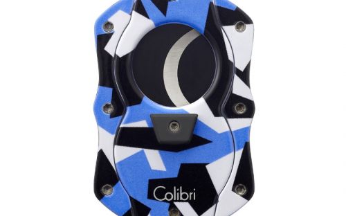 Colibri Camo C-Cut Szivarvágó - kék (22mm)