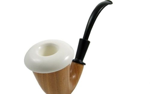 Tajtékpipa Calabash Mahagony Sherlock