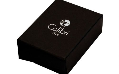 Colibri S-Cut Szivarvágó - fekete/kék (26mm)