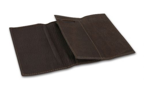 Pipadohány tartó - barna bőr (16x8,5cm)