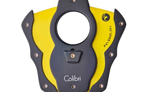 Colibri C-Cut Szivarvágó - sárga/fekete (22mm)