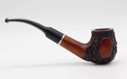 Lorenzo pipa Filtro 226R Rustic Bent Egg