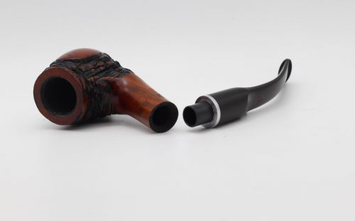 Lorenzo pipa Filtro 226R Rustic Bent Egg