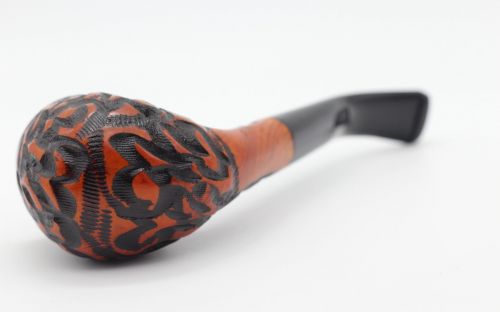 Lorenzo BRIAR pipa Garden 131 Rustic Bent Apple