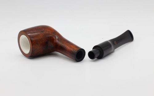 Lorenzo pipa Spitfire 420 Meershaum Polish Billiard