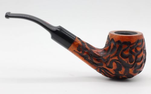 Lorenzo pipa Filtro 312 Rustic Bent Apple