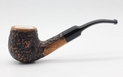 Lorenzo pipa Spitfire Pal 290 Meershaum Rustic Bent