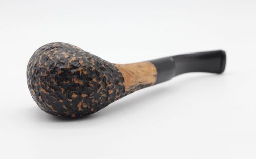 Lorenzo pipa Spitfire Pal 290 Meershaum Rustic Bent