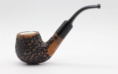 Lorenzo pipa Spitfire Pal 170P Meershaum Rustic Bent Apple