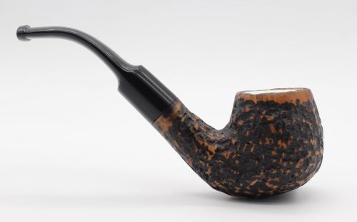 Lorenzo pipa Spitfire Pal 170P Meershaum Rustic Bent Apple