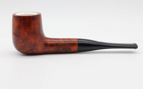 Lorenzo pipa 430 Meershaum Brown Polish Billiard