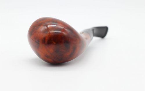 Lorenzo pipa 312 Meershaum Brown Polish Bent Apple