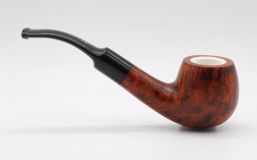 Lorenzo pipa Spitfire Meershaum 312 Brown Matt Bent Apple