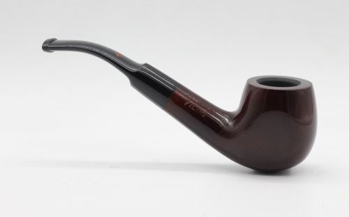 Lorenzo pipa Filtro 290 Walnut Polish Bent