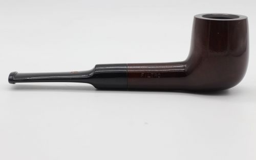 Lorenzo pipa Filtro 420 Walnut Polish Billiard