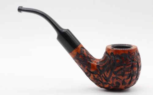 Lorenzo pipa Filtro 170P Rustic Bent Apple