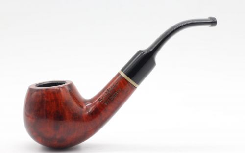 Lorenzo pipa Anne Ring 312 Brown Polish Bent Apple