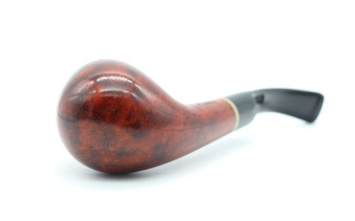 Lorenzo pipa Anne Ring 312 Brown Polish Bent Apple