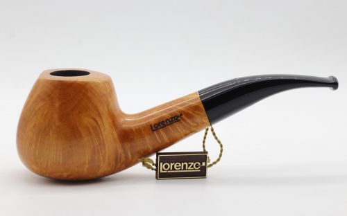 Lorenzo pipa VIP Hand Cut 837 Natural Bent Apple