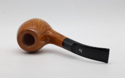 Lorenzo pipa Hand Cut 956 Natural Bent Volcano