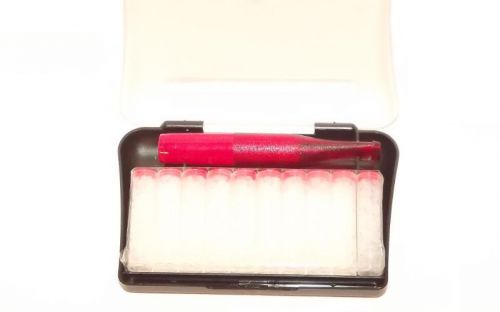 Denicotea piros cigaretta szipka 78mm +10 db szűrő