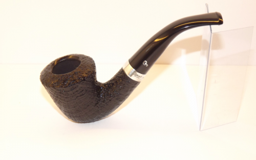 Peterson pipa Cara B10 Sandblast F-lip Bent Dublin