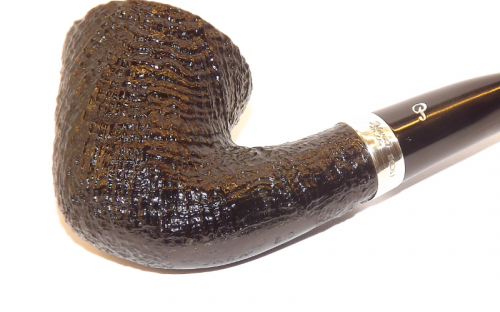 Peterson pipa Cara B10 Sandblast F-lip Bent Dublin