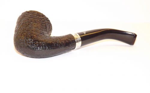 Peterson pipa Cara B10 Sandblast F-lip Bent Dublin