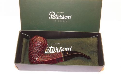 Peterson pipa Kinsale XL26 Rustic P-lip Bent Bulldog