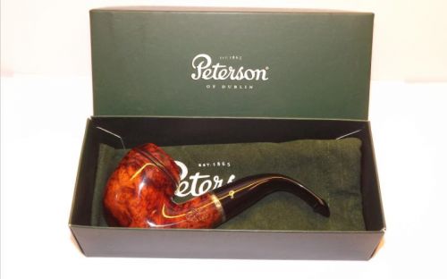 Peterson pipa Kinsale XL12 P-lip Bent Rhodesian