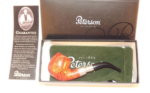 Peterson pipa Spigot Silver 68 Natural F-lip (9 mm)