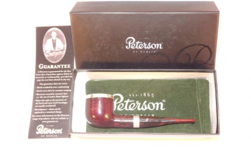 Peterson pipa Silver Cap 606 Dark F-lip