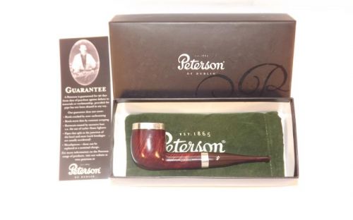 Peterson pipa Silver Cap 106 Dark F-lip