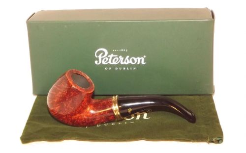 Peterson pipa Irish Whiskey 221 P-lip Bent