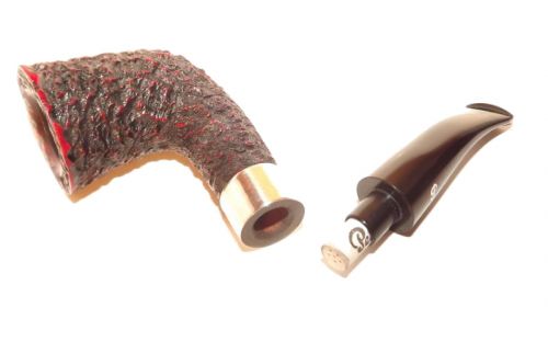 Peterson pipa Sherlock Holmes Mycroft Rustic F-lip  