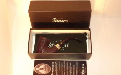 Peterson pipa Sherlock Holmes Original Rustic P-lip Bent Dublin