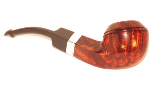 Peterson pipa Flame Grain 80s P-lip Bent Bulldog