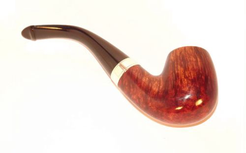 Peterson pipa Flame Grain 221 P-lip Bent