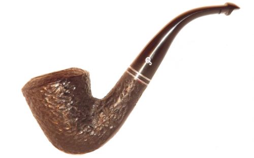 Peterson pipa Killarney B10 Black Rustic P-lip