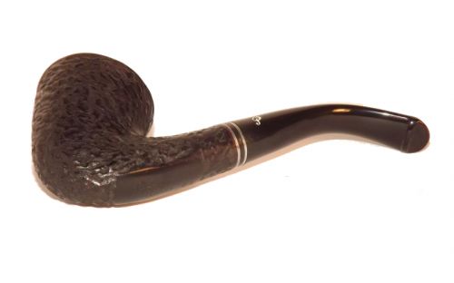 Peterson pipa Killarney B10 Black Rustic P-lip