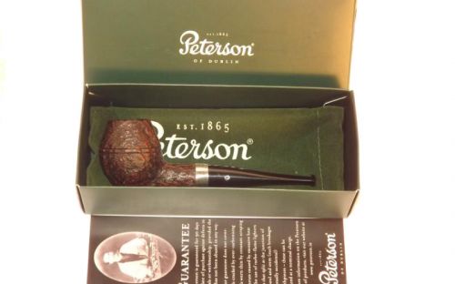 Peterson pipa Dublin Castle B2 F-lip Rhodesian