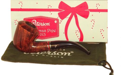 Peterson pipa Christmas B10 F-lip Bent Dublin