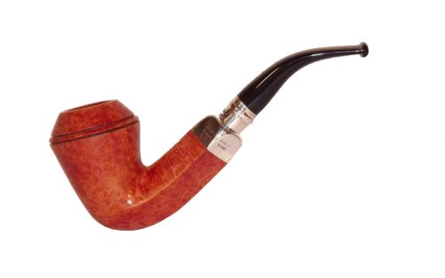 Peterson pipa Spigot Silver XL26 Natural Bent Bulldog