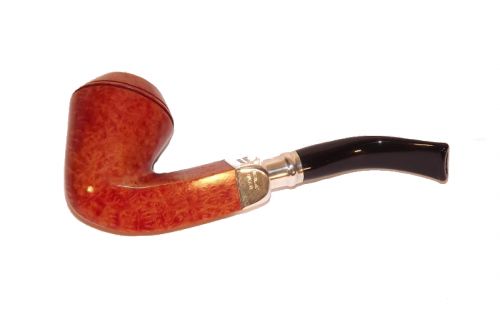 Peterson pipa Spigot Silver XL26 Natural Bent Bulldog