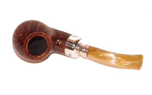 Peterson pipa Spigot Silver XL02 Flame Grain F-lip